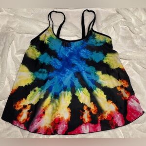 Women’s Multicolor Tie-Dye Tankini